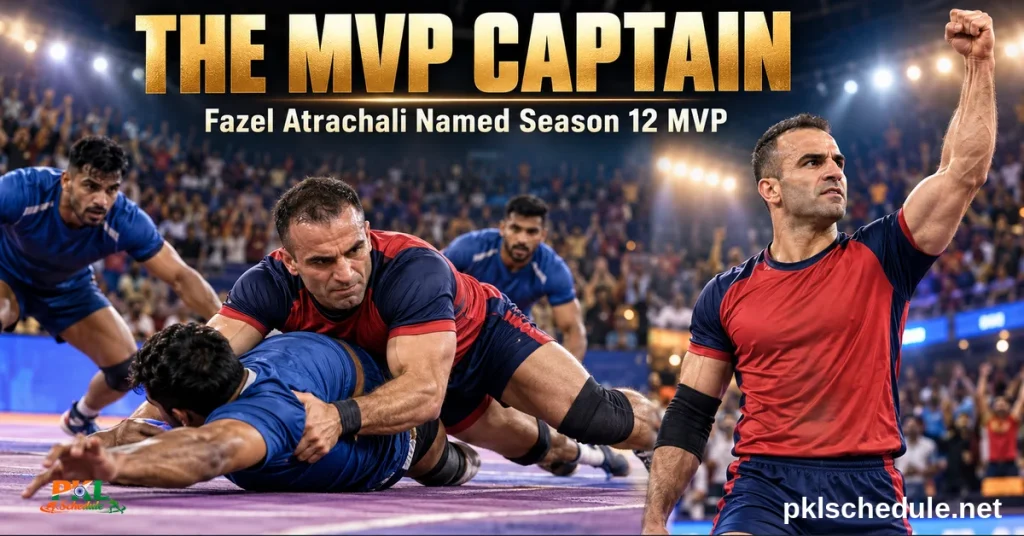 Fazel Atrachali named Season 12 MVP — Delhi's captain