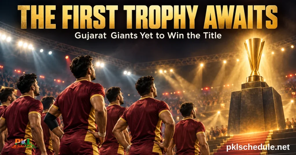 Gujarat Giants — the first trophy awaits, yet to win the title