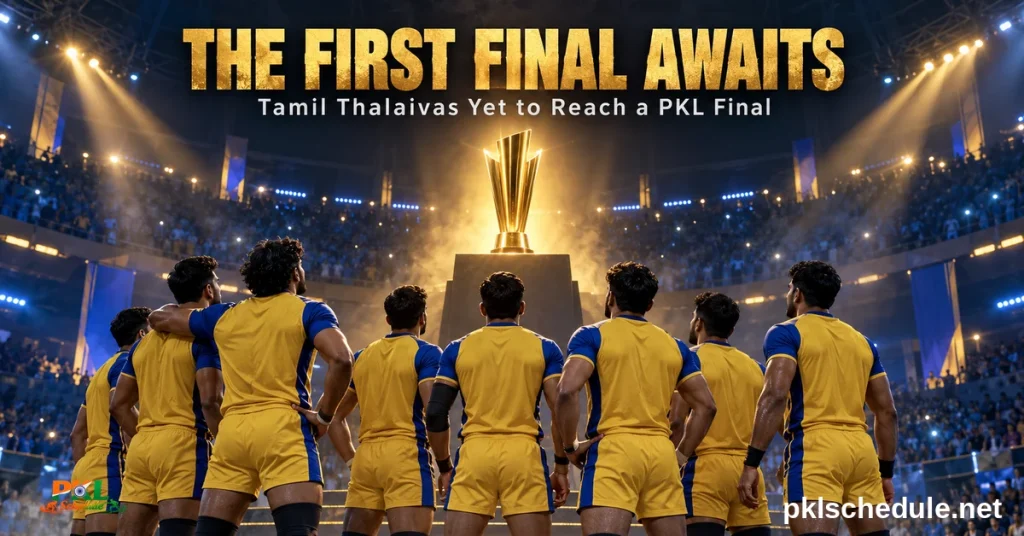 Tamil Thalaivas — the first final awaits, yet to reach a PKL final